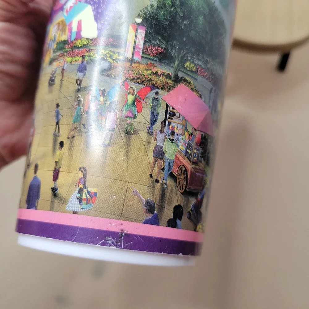 Dollywood The Dolly Parton Experience Souvenir Tumbler Cup with Lid Straw Handle